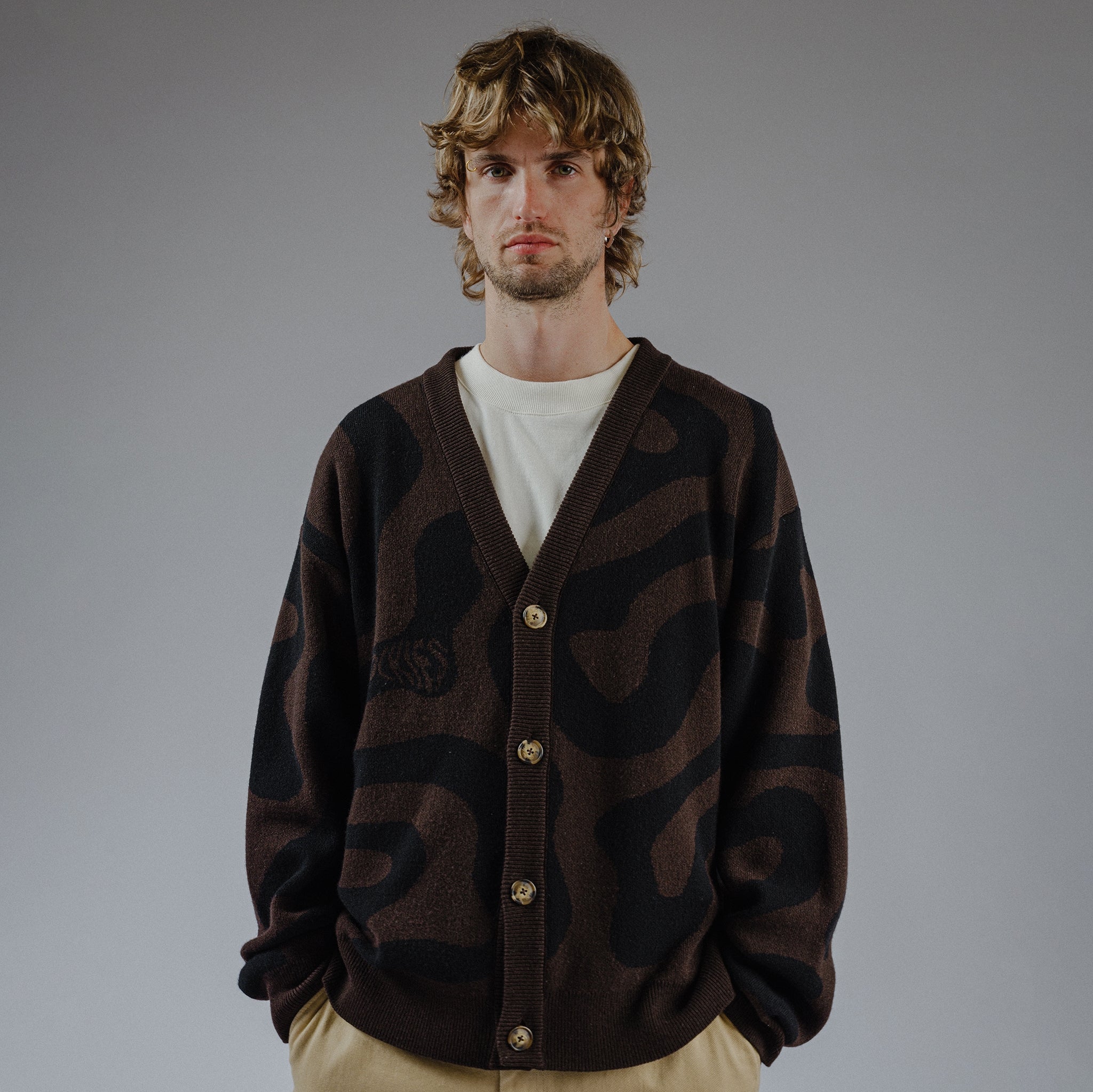 Swirly Cardigan