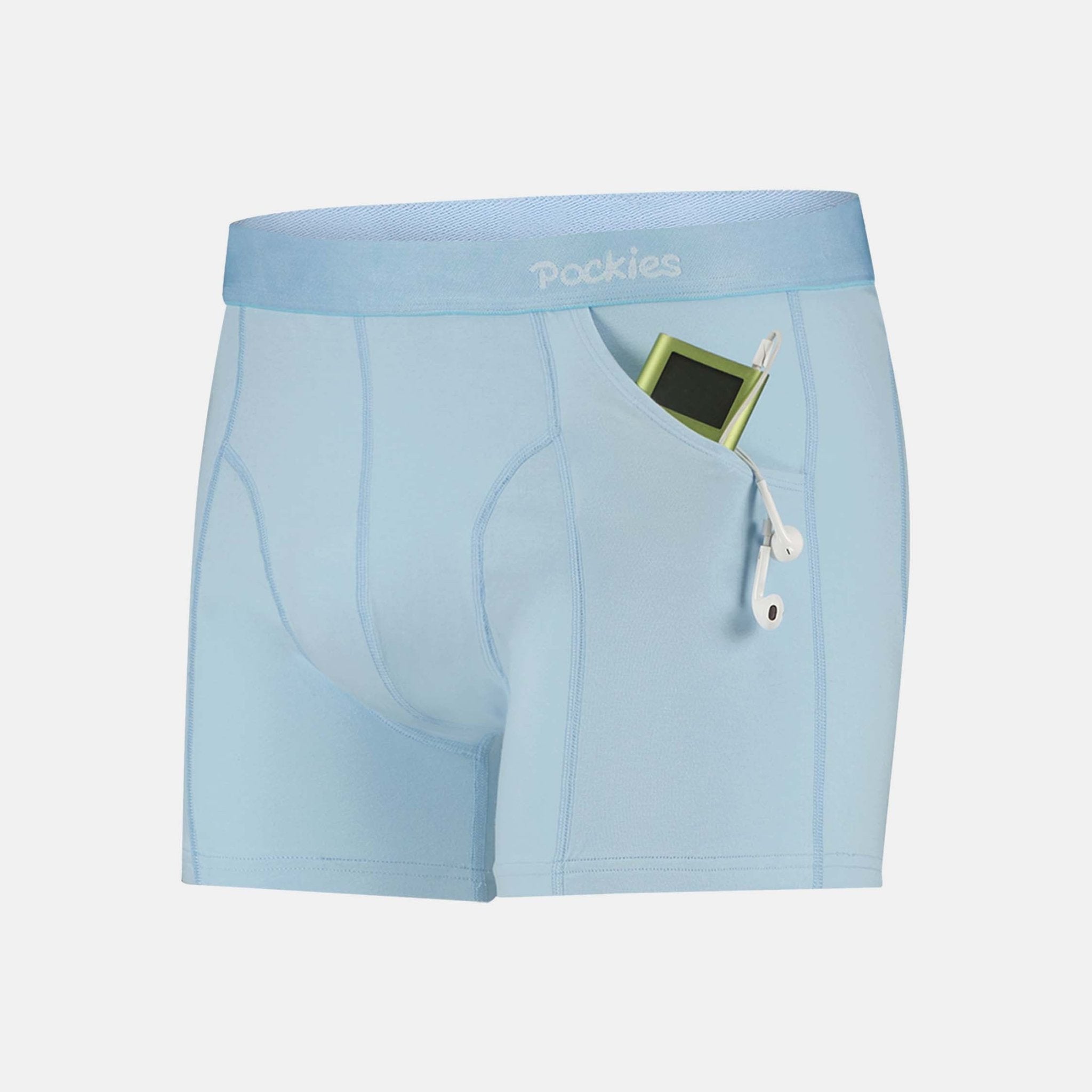 Baby Blue Boxer Briefs (2-pockets)