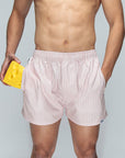 Pink Doubles boxer shorts by Pockies