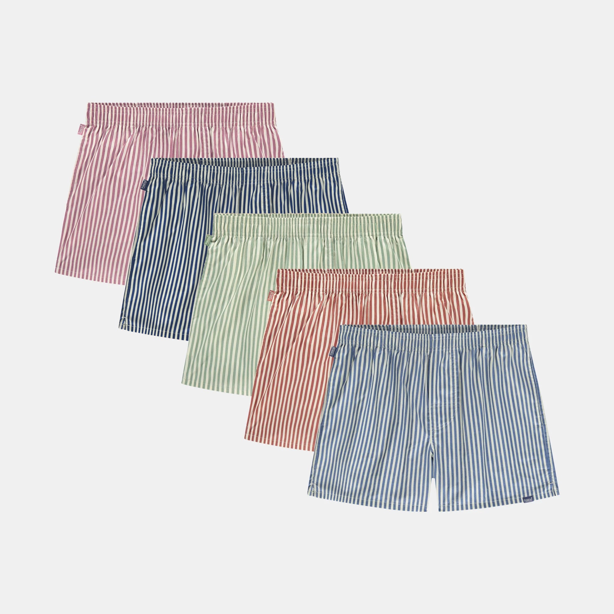 5-pack Striped Boxers