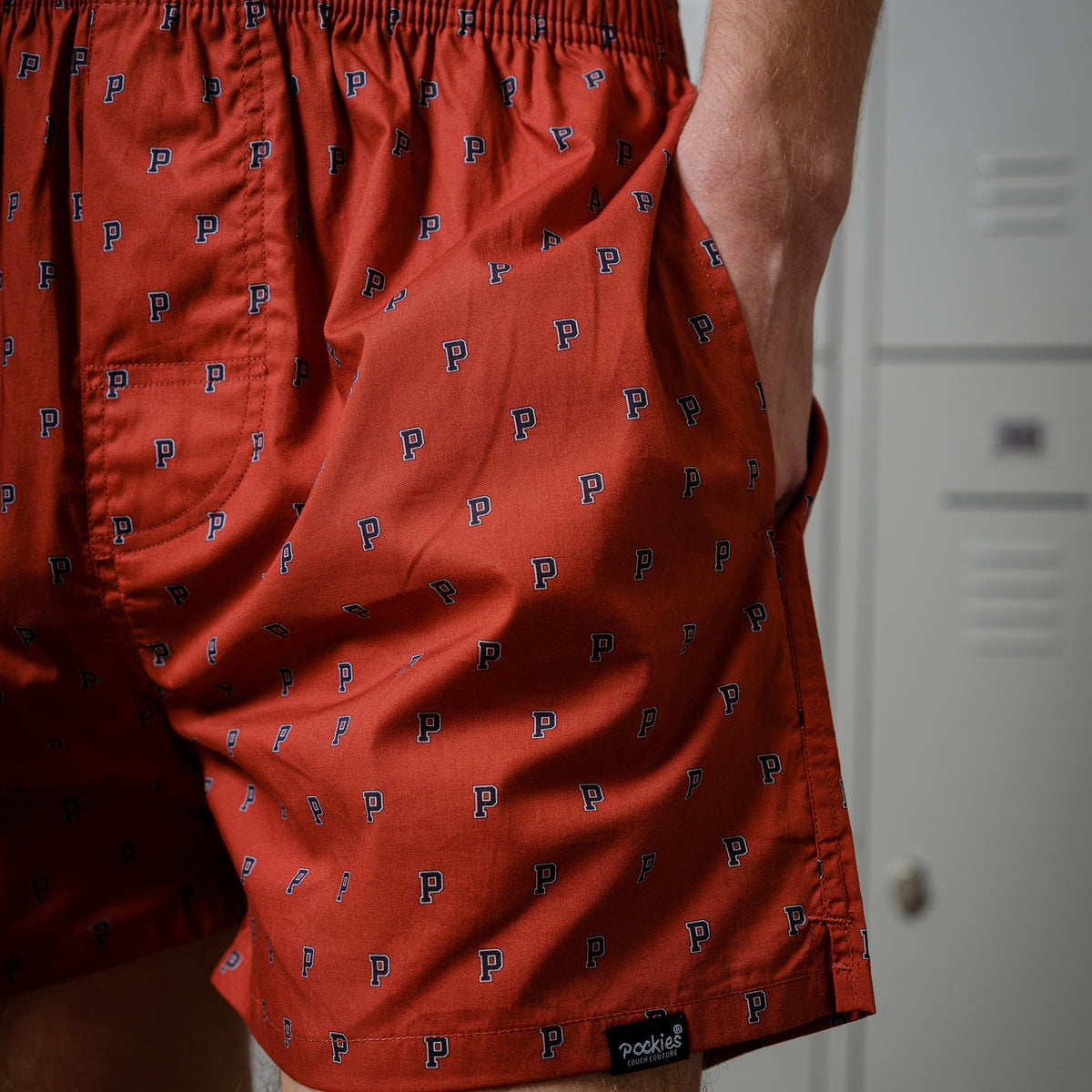 P's Allover Boxers - Red