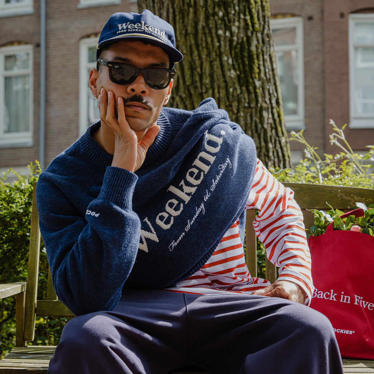 Weekend Knit - Navy
