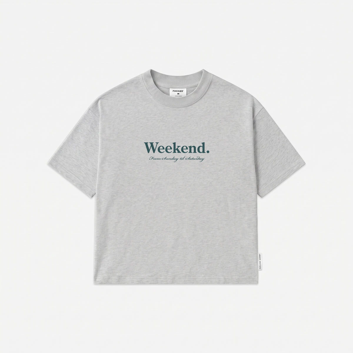 Weekend Tee - Grey Melange