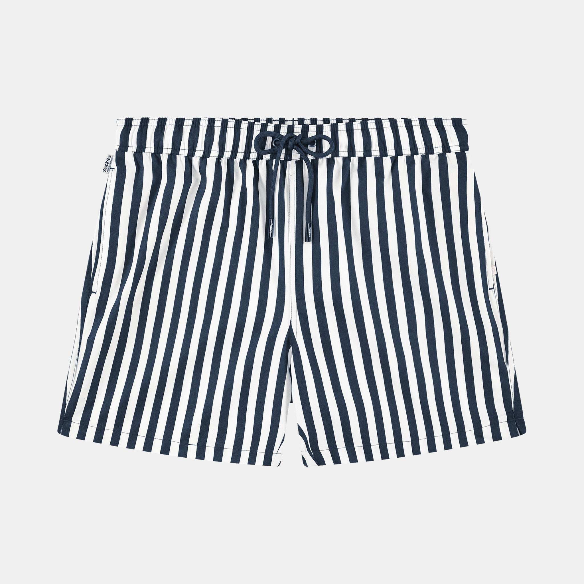 Navy Striped Shorties