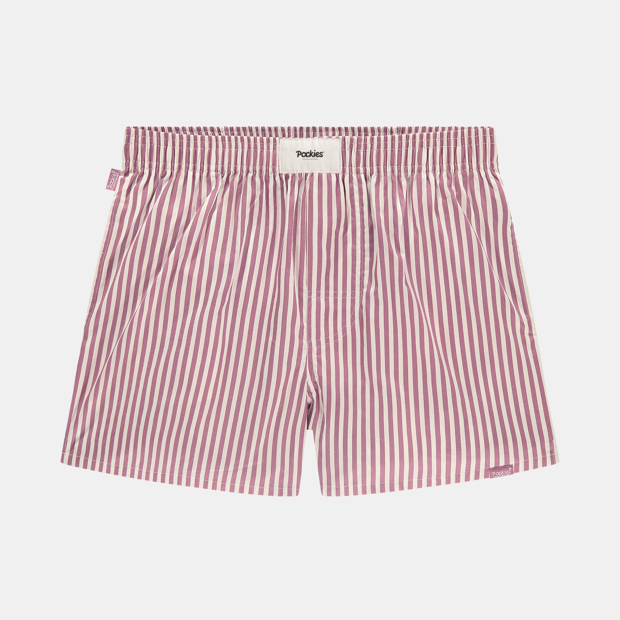 Pink Striped - Boyfriend Boxers