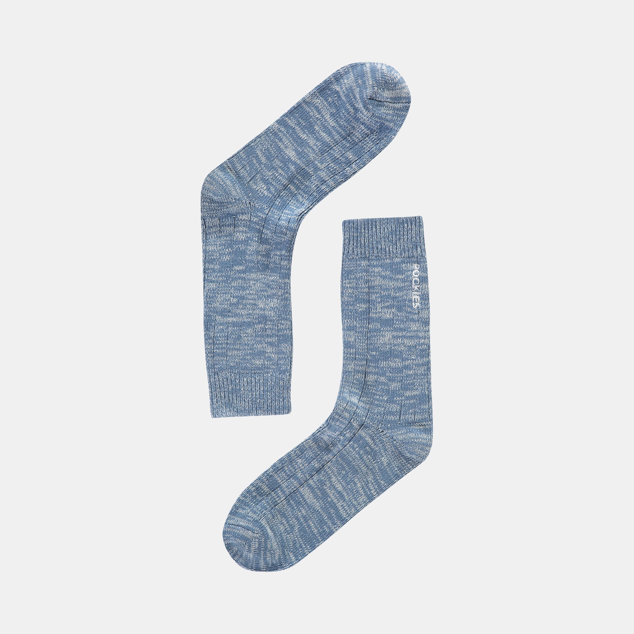Blue Chunky Socks