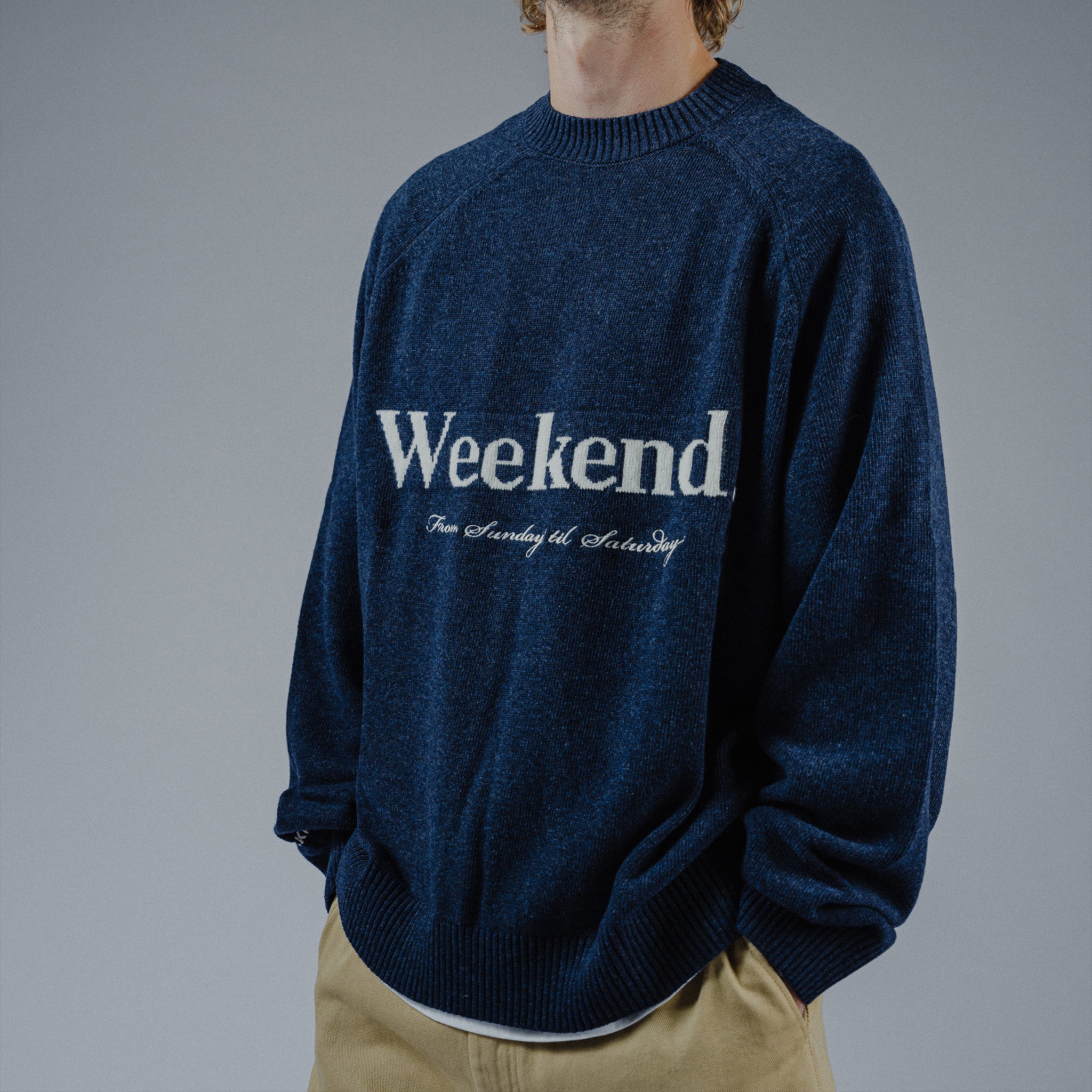 Weekend Knit - Navy
